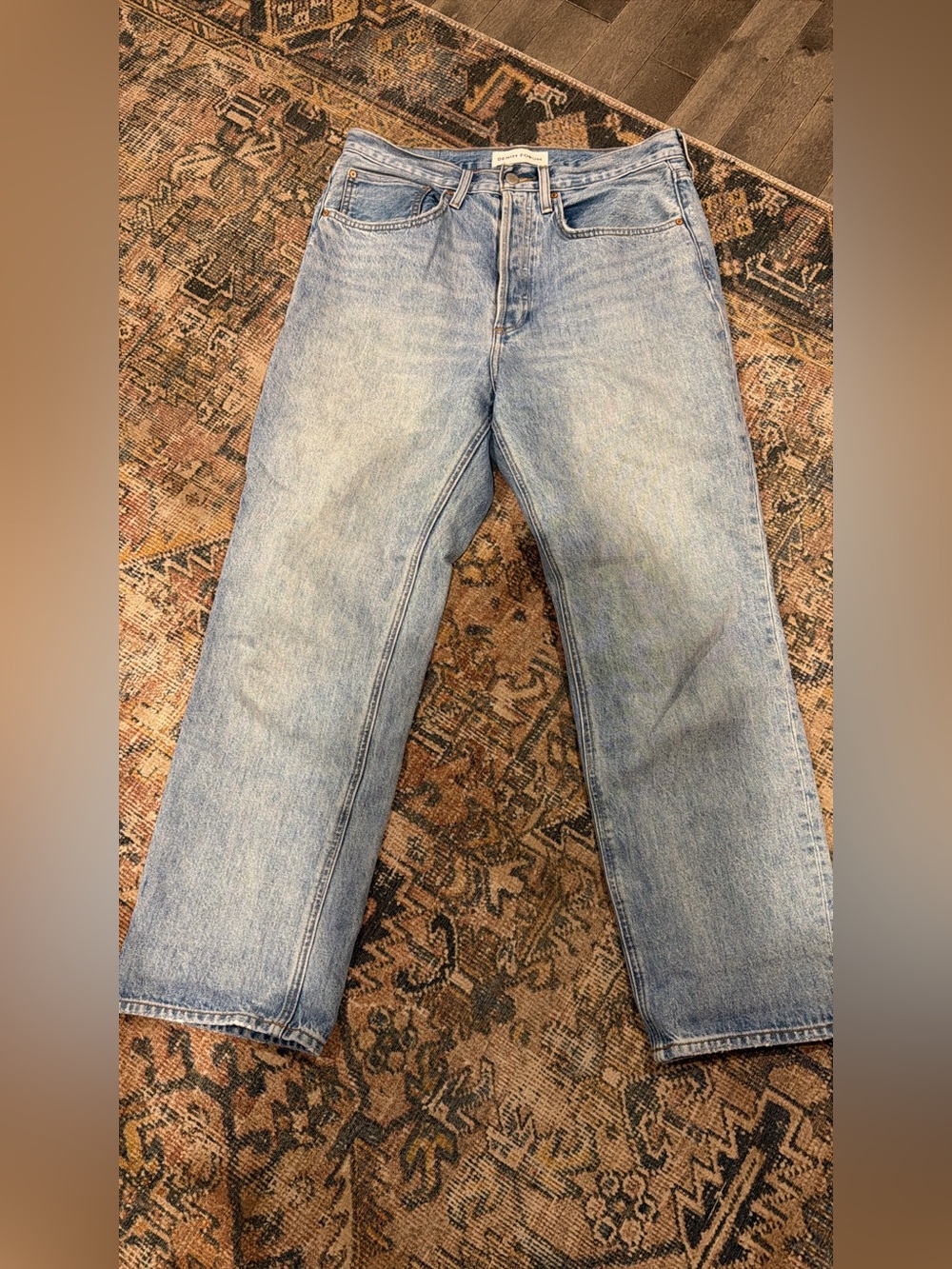 Denim forum Arlo high rise straight